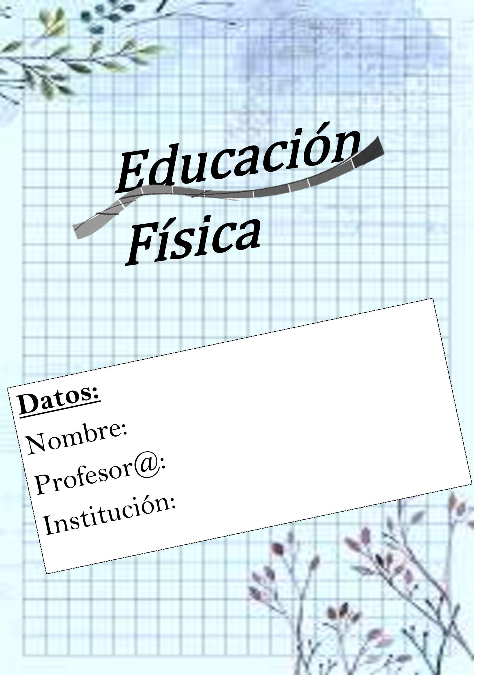 Portada educacion - lettering