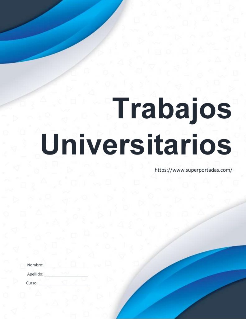 Fondos Para Una Portada Portadas para Trabajos Universitarios | Portadas Universitarias